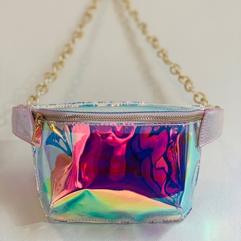 Rainbow Iridescent Fanny Pack 